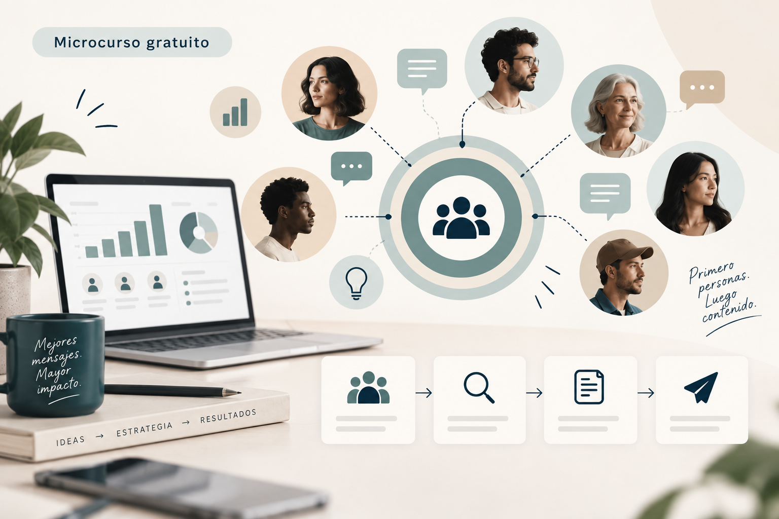 Define tu público antes de crear contenido